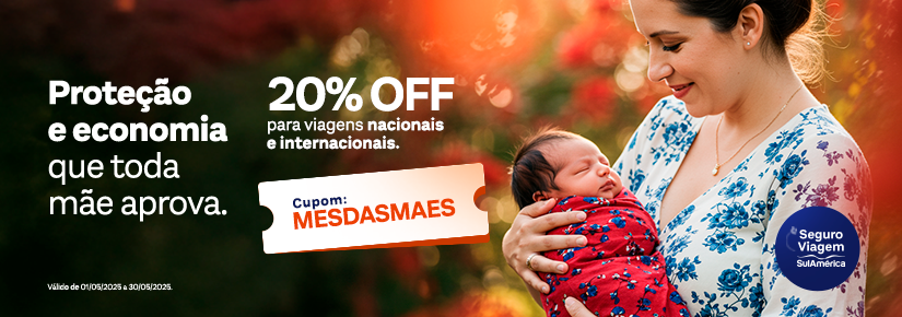 Seguro viagem - Dias das mães