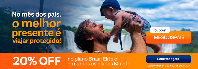 Seguro Viagem - Mês dos Pais