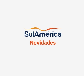 Imagem padrão com a logo da SulAmérica escrito Novidades na cor laranja