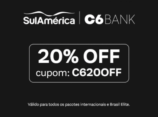 Imagem da modal de cupom Sulamérica